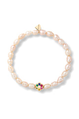 Flower Power Pearl Bracelet - In Stock