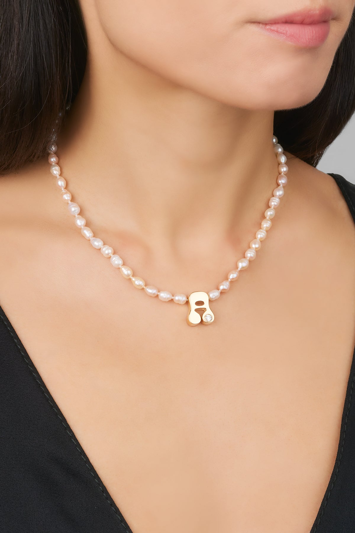 Chunky Pearl Pendant Necklace – D.Louise Jewellery
