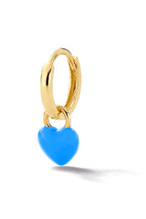 Tiny Heart Huggie