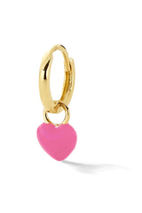 Tiny Heart Huggie
