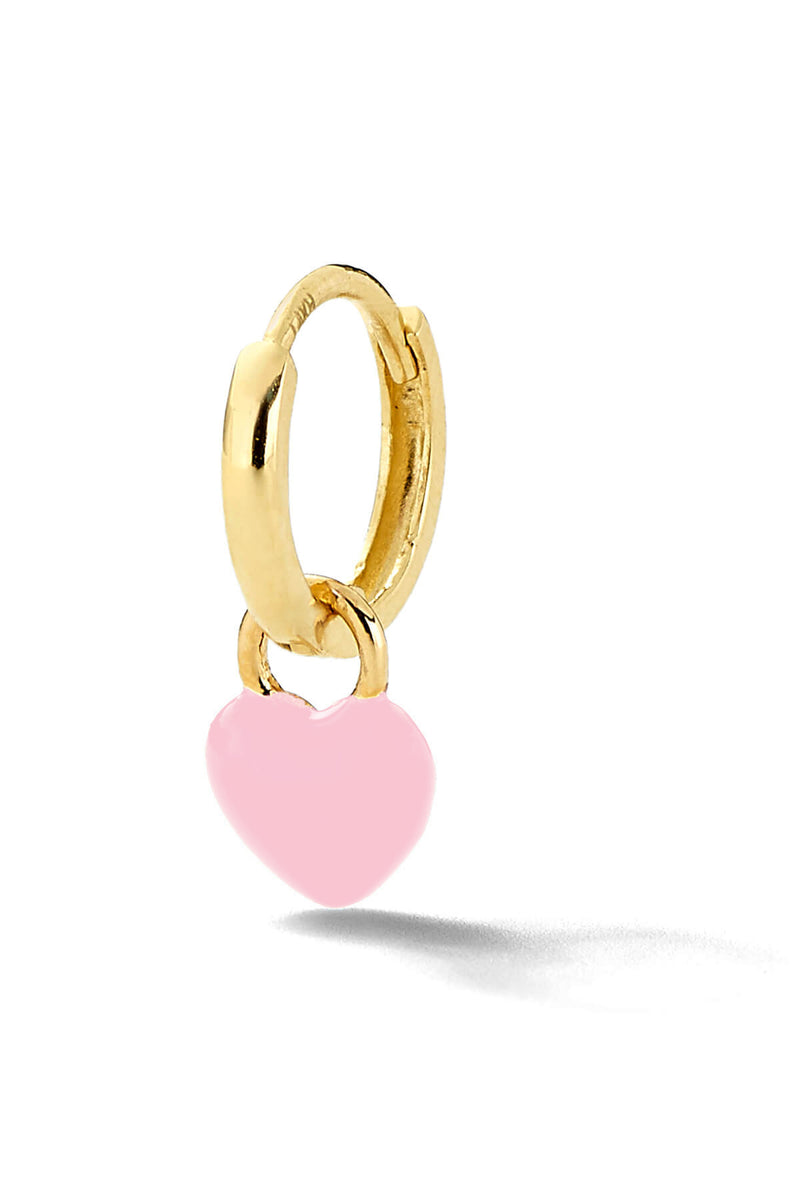 Tiny Heart Huggie
