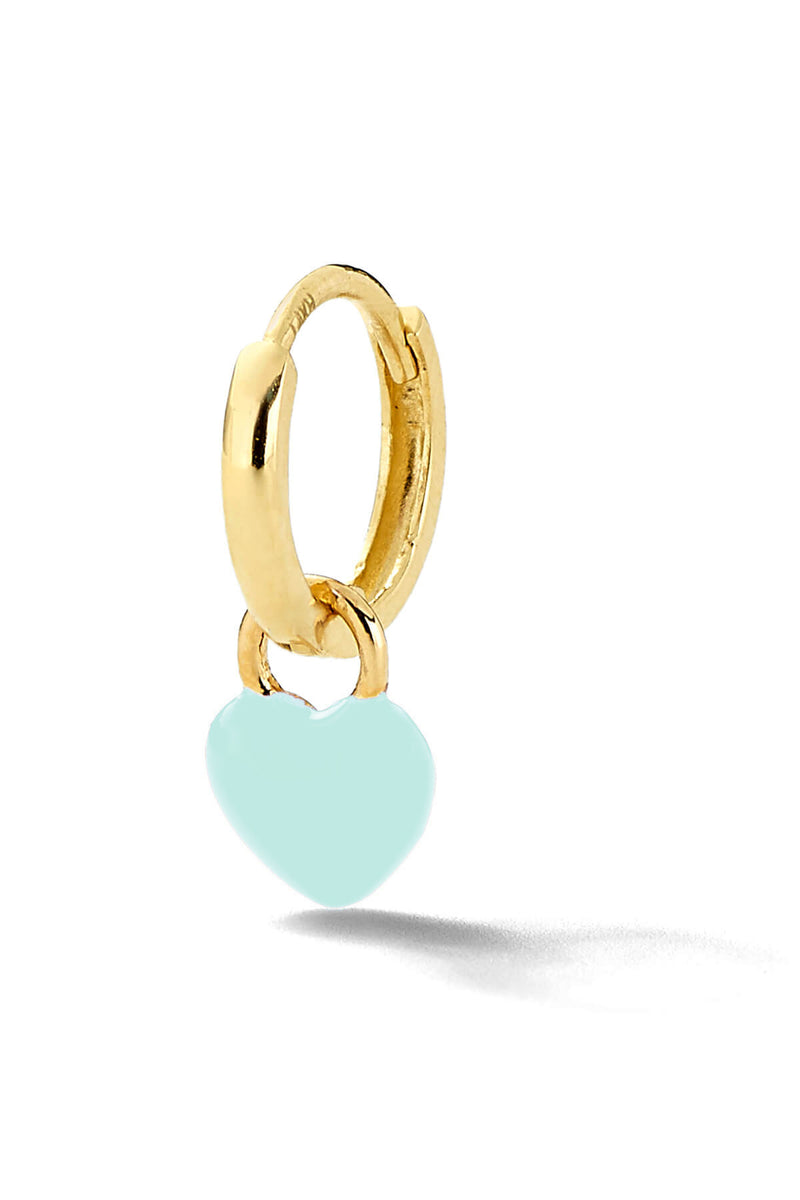 Tiny Heart Huggie