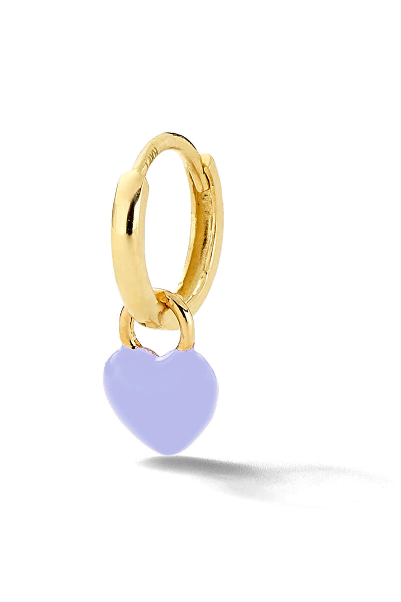 Tiny Heart Huggie