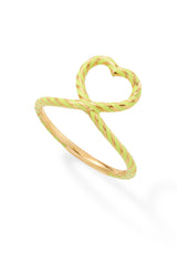 Heart Streamer Ring