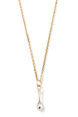 Caviar Kaspia Necklace with Spoon Charm