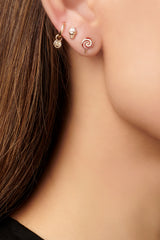 Ice Cream Cone Stud