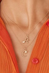 Letter Streamer Necklace
