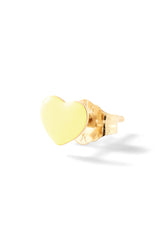 Mini Puffy Heart Stud - In Stock