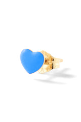 Mini Puffy Heart Stud - In Stock