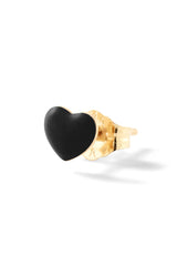 Mini Puffy Heart Stud - In Stock