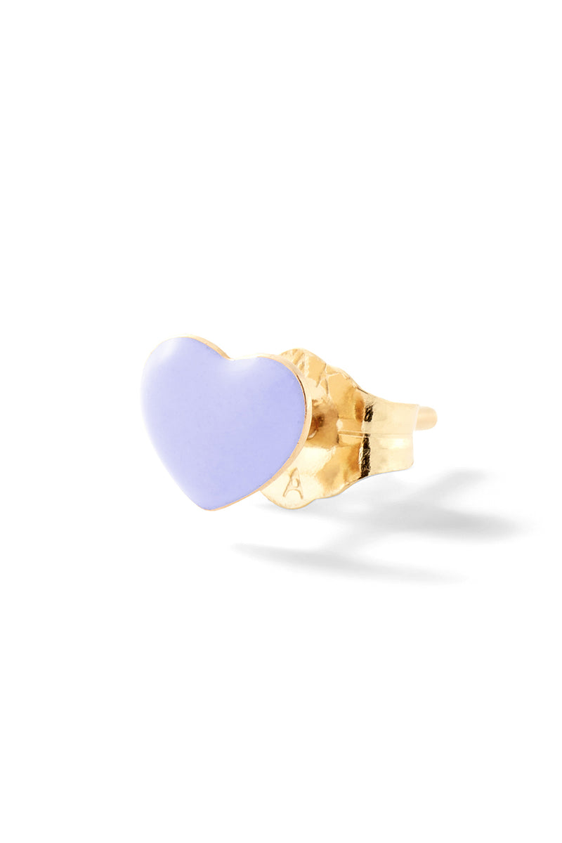Mini Puffy Heart Stud - In Stock