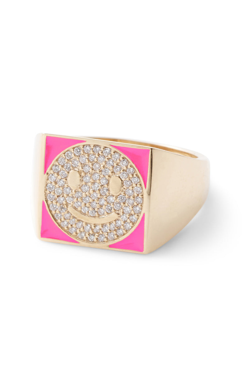 SuperLou Diamond Happy Ring - In Stock