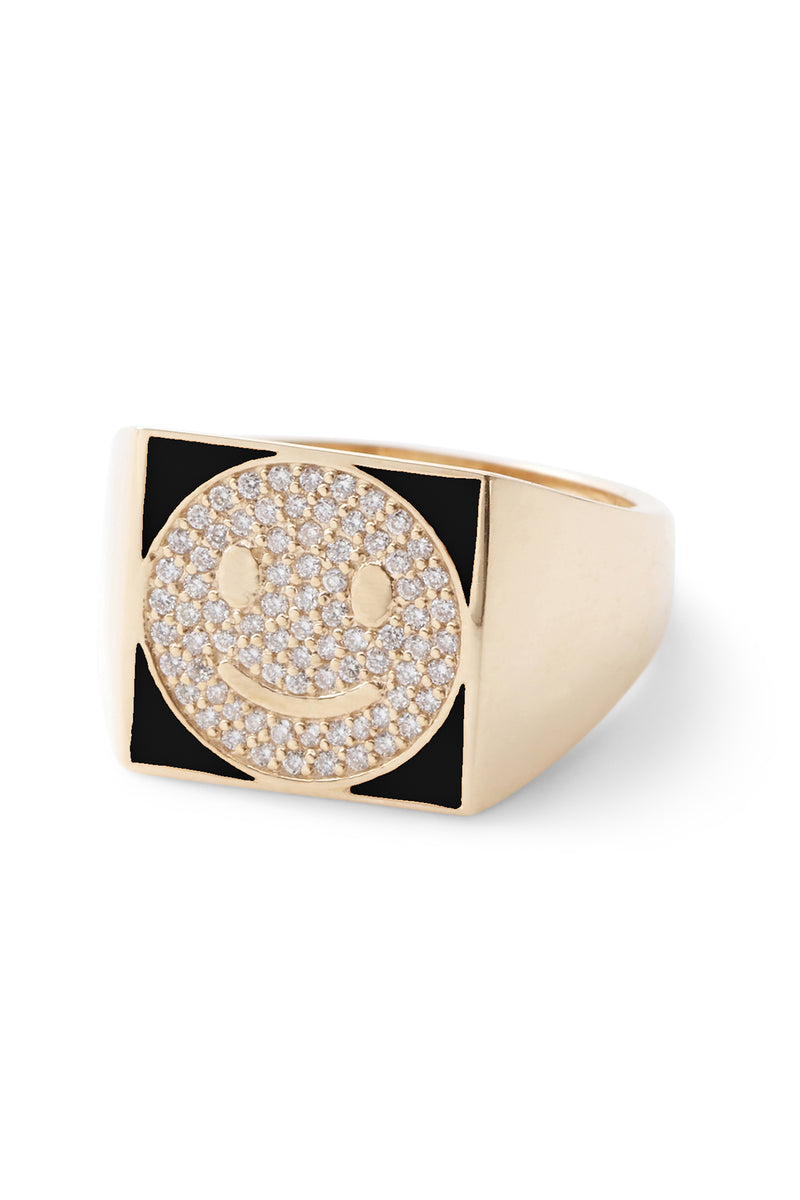 SuperLou Diamond Happy Ring - In Stock