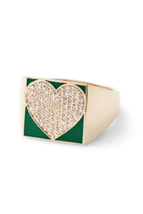 SuperLou Diamond Heart Ring - In Stock