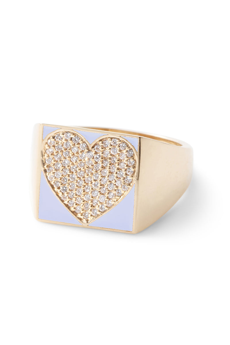 SuperLou Diamond Heart Ring – Alison Lou