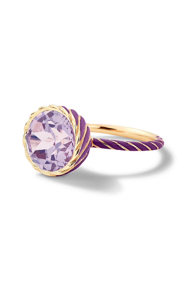 Bezel Basket Ring
