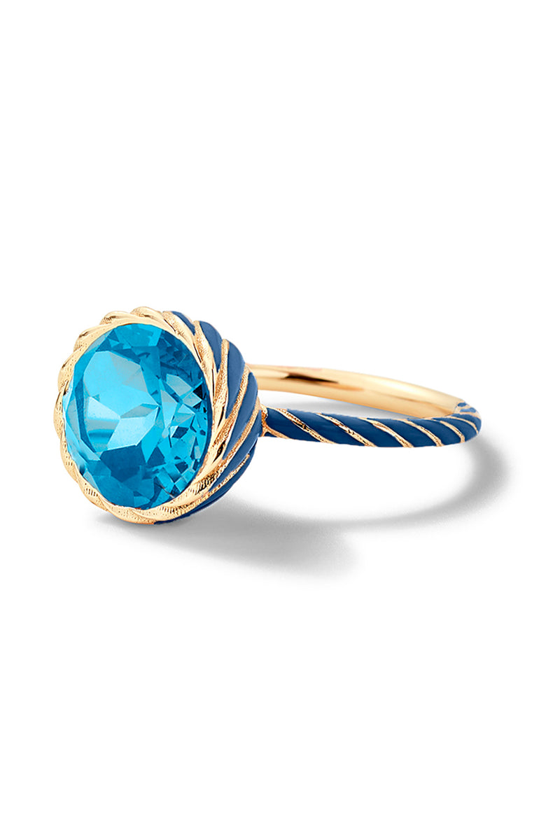 Bezel Basket Ring