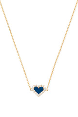 Heart Diamond Necklace - In Stock