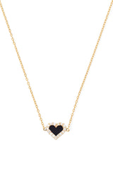 Heart Diamond Necklace - In Stock