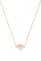Heart Diamond Necklace - In Stock