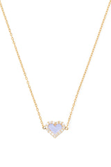 Heart Diamond Necklace - In Stock