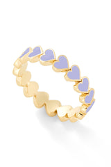 Heart Stack Ring - In Stock