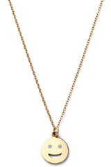Medium Happy Face Necklace