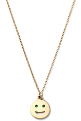 Medium Happy Face Necklace