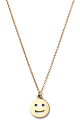 Medium Happy Face Necklace